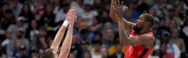 Durant ja Rockets lõpetasid pingelises mängus Nuggetsi võiduseeria