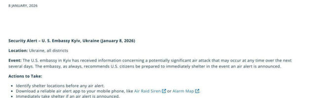 USA saatkond Ukrainas hoiatab Orešniku raketi kasutamise eest