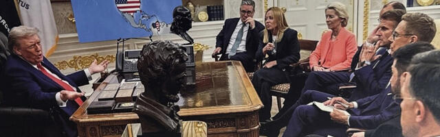 PILTUUDIS: Trump jagas pilti kaardist, kus on USA lipuvärvides Gröönimaa, Kanada, Venezuela ja Kuuba