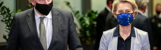 Johnsoni ja von der Leyeni õhtusöök Suurbritannia ja EL-i kaubandusleppe asjus lahendust ei toonud