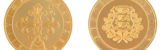 Eesti Pank hakkab järk-järgult väljastama Liivimaa maapäeva kuldmünte