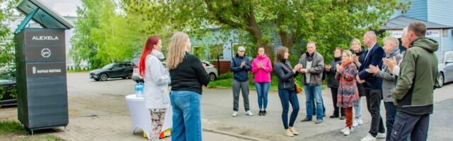 Haapsalus avati Läänemaa esimene toiduringluskapp