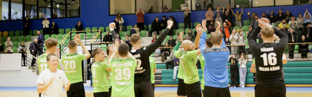 Käsipalli esiliigas vahetus liider, Valga Käval avas punktiarve