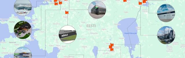 SUUR KAARDIÜLEVAADE | Eestisse on kerkimas paarkümmend uut tehast