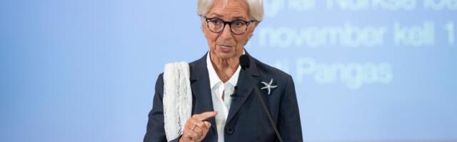 Euroopa Keskpank jättis riskide suurenemise kiuste intressid paigale