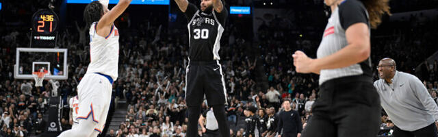 Spurs võttis Champagnie'i viskekontserdi toel revanši