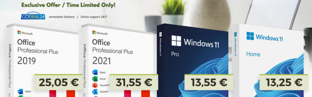 Godeal24 PC tarkvaramüük: Office 2021 Pro vaid 31,55 euro eest eluaegseks kasutuseks!