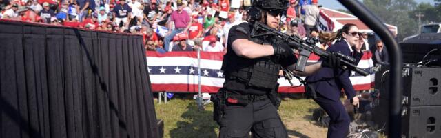 Trumpi tulistaja lendas enne üritust drooniga üle toimumiskoha