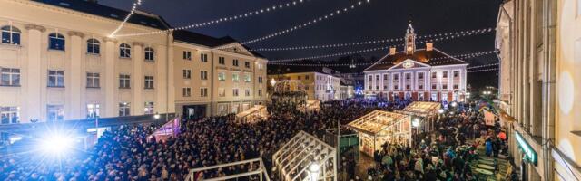 Kui palju kulutasid linnad jõuludele? Pealinna eelarve on mullusest poole väiksem, Narva oma null eurot