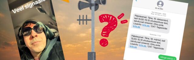 Video: veel kord “kriisi”sireenidest