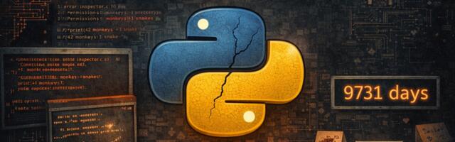 Более 25 лет в Python не решаются исправить это