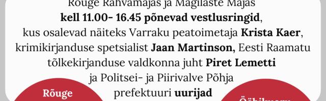 Rõuges toimub 23. augustil suve kõige kriminaalsem festival “Hea inglise krimilugu"