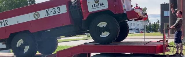 Eestist saadeti Ukraina poole teele kaks päästeautot