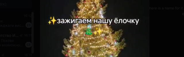 VIDEO: Eestis süttisid jõulukuusel küünlad, kui seda paluti vene keeles