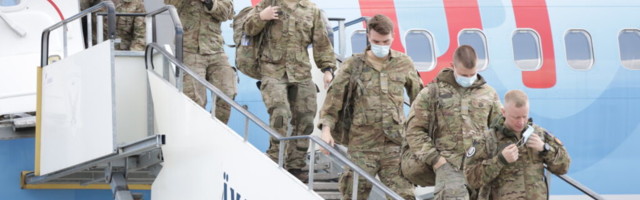 Kevadtormil osalev Taani üksus jõudis Eestisse