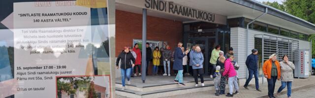 RÄNNAK MÖÖDA SINDI RAAMATUKOGU 140-AASTAST AJATELGE