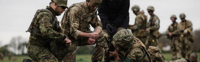 Uus rotatsioon kaitseväe ja Kaitseliidu instruktoreid alustas Ühendkuningriigis ukrainlaste väljaõppega