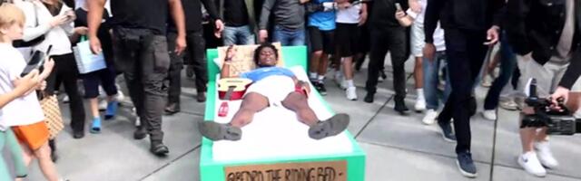 VIDEOREPORTAAŽ | „Kes see on?!“ Kroonikal õnnestus Speed Tallinna vanalinnas korraks mikrofoni ette saada 