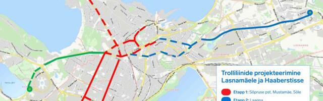 Tallinn laiendab trolliliiklust Haaberstisse ja Lasnamäele