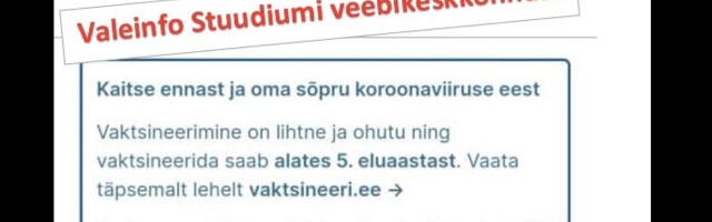 Haridusvaldkonna Esinduskoda juhib tähelepanu valeinfot sisaldavale reklaamile Stuudiumi õpikeskkonnas