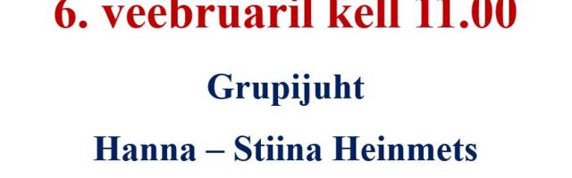Tugigrupp mäluhäiretega inimeste ja nende lähedaste toetamiseks 6 veebruaril