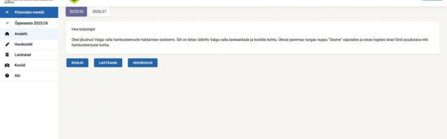Valga Vallvalitsus: lasteaedade ja huvitegevuse arved hilinevad tehnilise vea tõttu