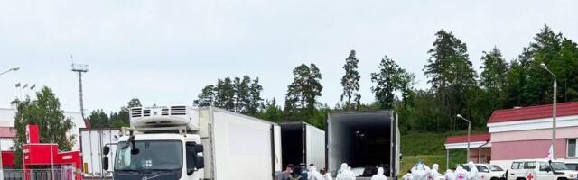 PILDID: Venemaa ja Ukraina vahetasid sõdurite surnukehasid