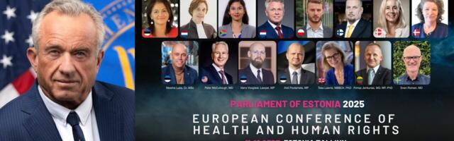 RFK Jr. osaleb Riigikogus toimuval konverentsil, mille eesmärk on, et koroonapettus ei korduks