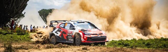 Toyotat tabas krahh_ Keenia rallit juhtinud Solberg ja Ogier katkestasid