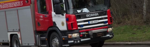 Põhja-Tallinnas põles mahajäetud maja