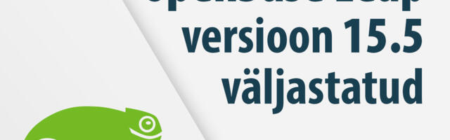Väljastati openSUSE 15.5 versioon