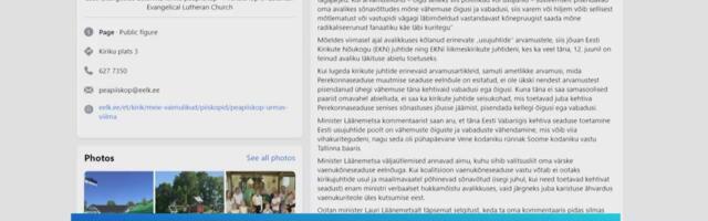 Läänemetsa sõnakasutus pahandas usujuhte