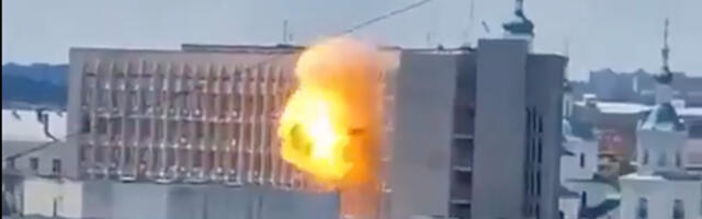 VIDEO: venelased ründasid Ukraina piirkondliku administratsiooni hoonet