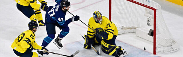 Soome hokikoondis sai olümpial magusa võidu Rootsi üle