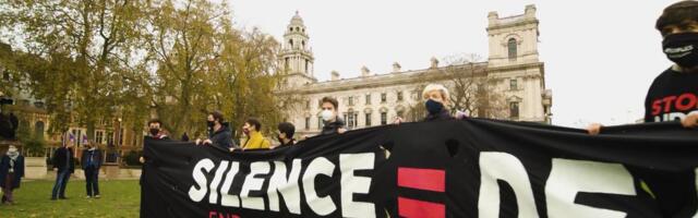 Reporter: Kunstnik ja aktivist Mare Tralla Londonis: vaktsiinid olgu kogu maailmale kättesaadavad