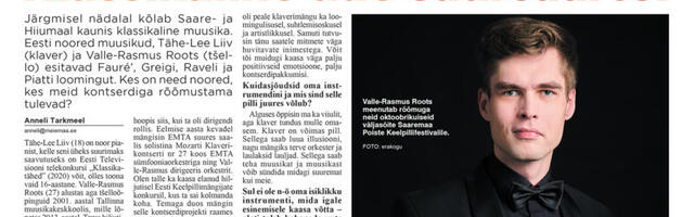 Nädalalõpp 28. jaanuar 2022