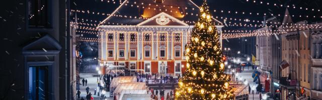 Pühade eel kuuleb Tartu jõululinnas kontserte ja toimuvad jõuluvanade talimängud 