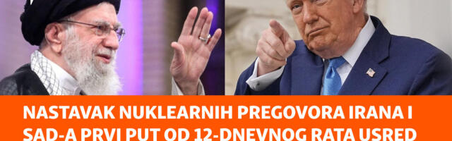 Nastavak nuklearnih pregovora Irana i SAD-a prvi put od 12-dnevnog rata usred dubokog nepovjerenja