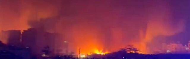 VIDEO: India droonitehases puhkes tulekahju