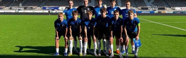 U-19 jalgpallikoondis kaotas Helsingis Ukrainale