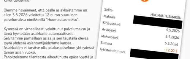 Soome panga klientidel palutakse oma kontot kontrollida