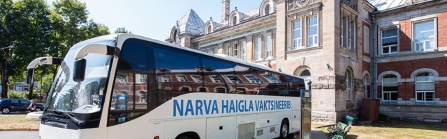 Narva haigla paneb käima vaktsineerimisbussi