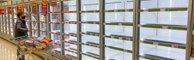 Ida-Euroopa töökäte lahkumine on Briti poeriiulid tühjaks jätnud