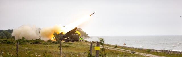 Eestlased lasid esimest korda oma HIMARSitest