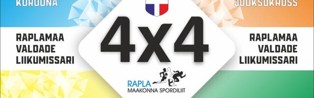 Algab Raplamaa valdade liikumissari 4x4