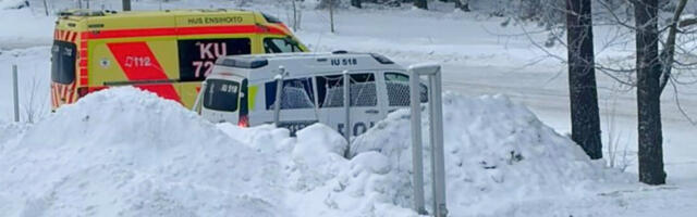 Soomes tulistati alla politsei droon, politsei tulistas tulistajat