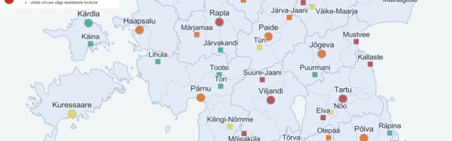 Koroonaviiruse laialdane levik on jõudnud ka Ida-Virumaale