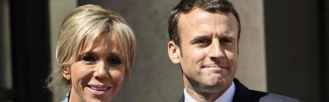 Abikaasalt löögi saanud Emmanuel Macron kommenteeris juhtunut_ tema väitel teevad nad sageli niimoodi nalja