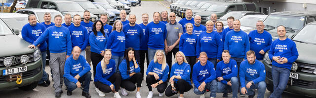 Eesti annetas Ukrainale 22 politseiautot