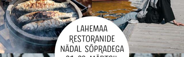 Lahe­maa res­to­ra­ni­de nä­dal